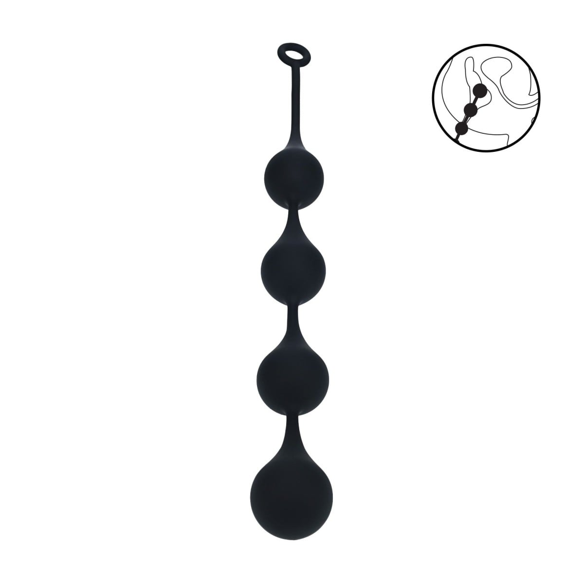 Levelz Waterdrop Silicone Anal Balls XXL