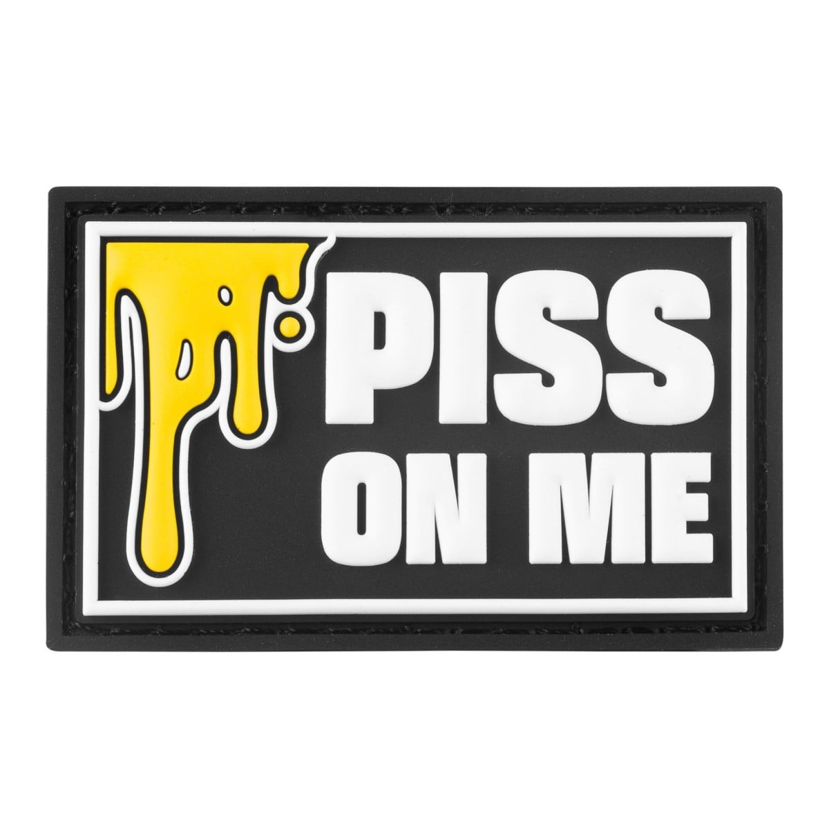 Darklands Piss On Me Velcro Tag