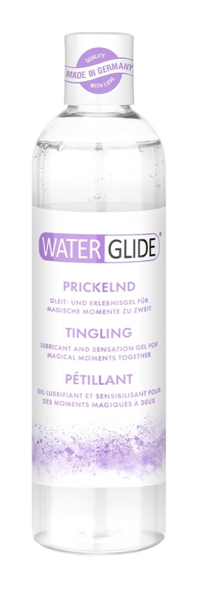 Zmyselný lubrikačný gél Waterglide Tingling 300 ml