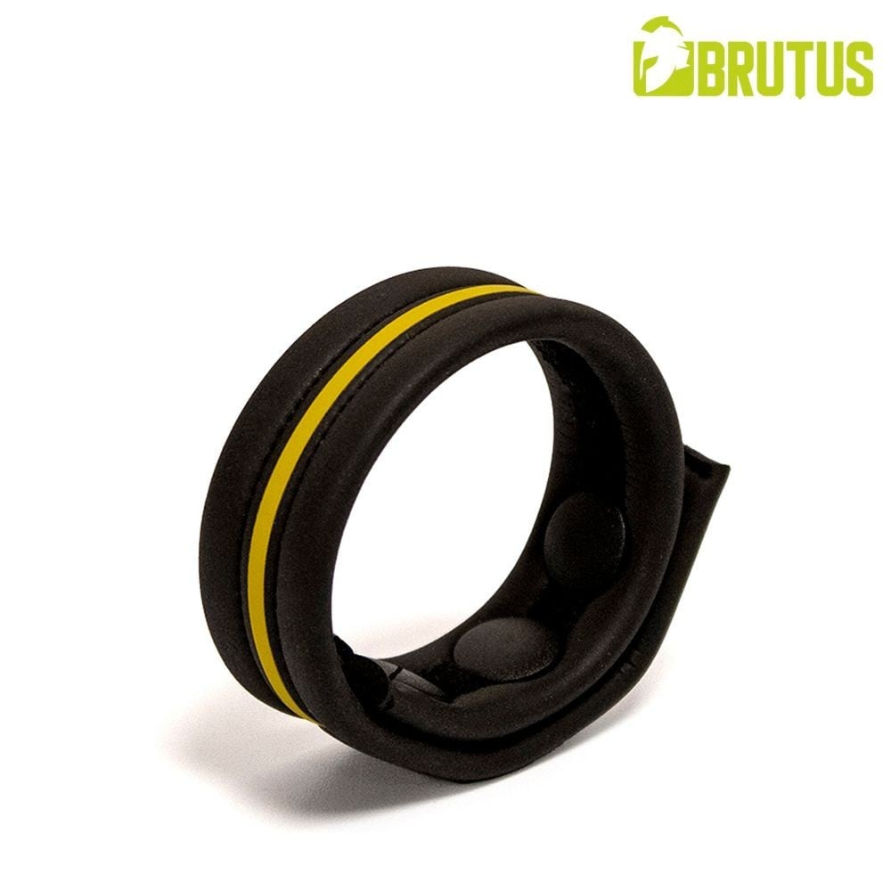 Brutus Neoprene Cockstrap Black/Yellow