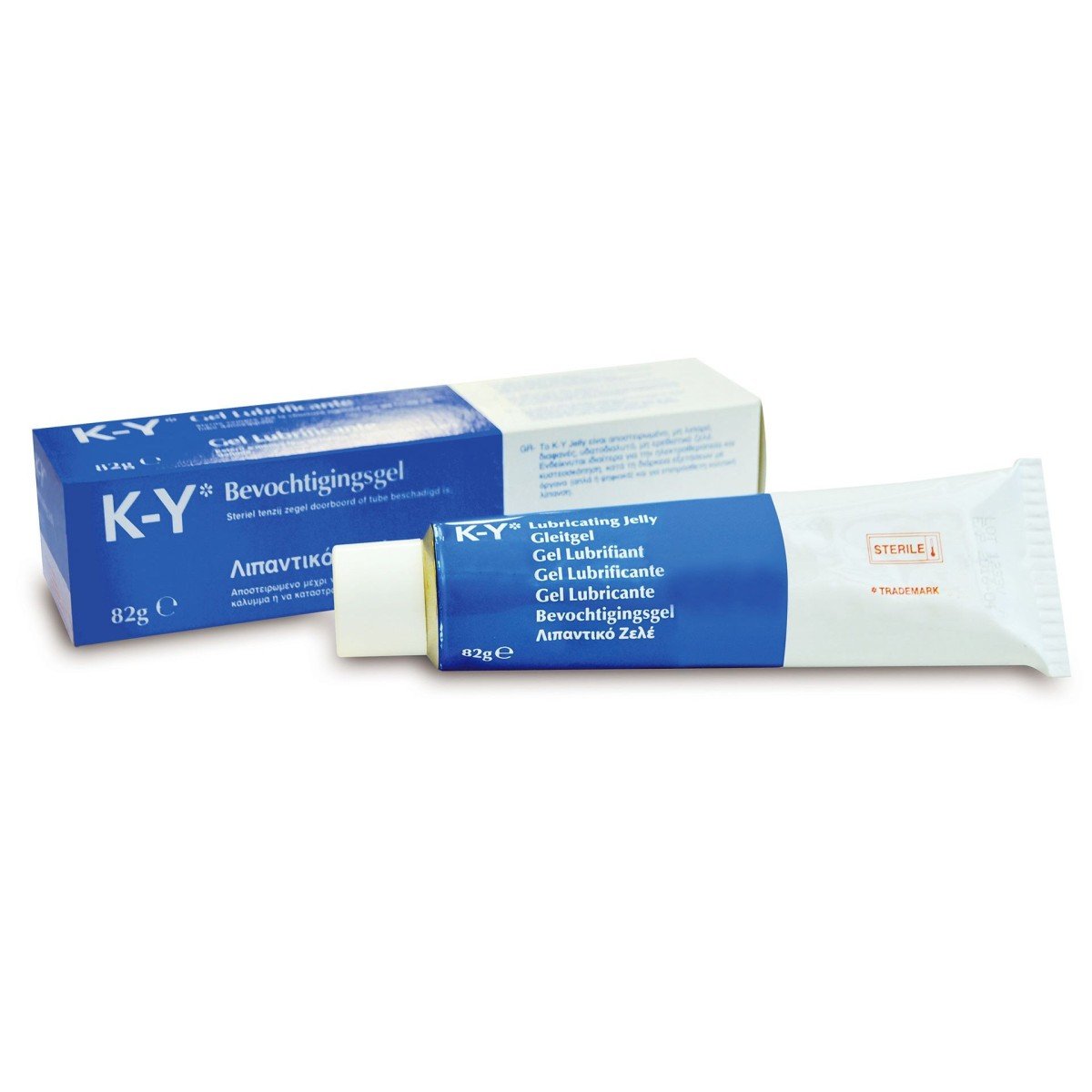 Johnson & Johnson K-Y Lubricating Jelly 82 g, lubrikant na vodní bázi