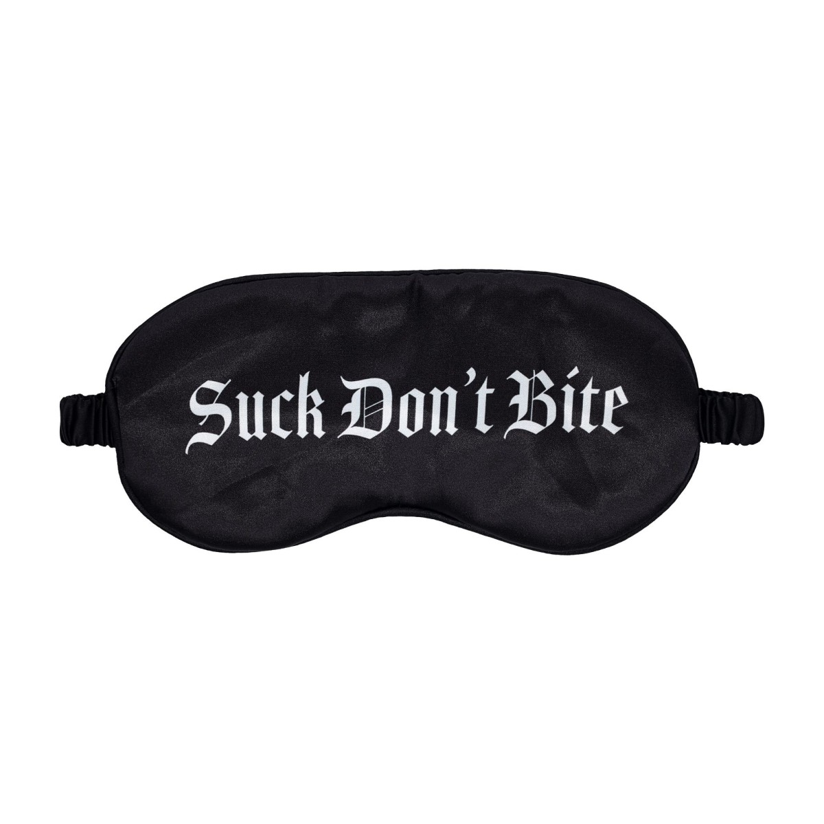 Ouch! Suck Don't Bite Satin Blindfold