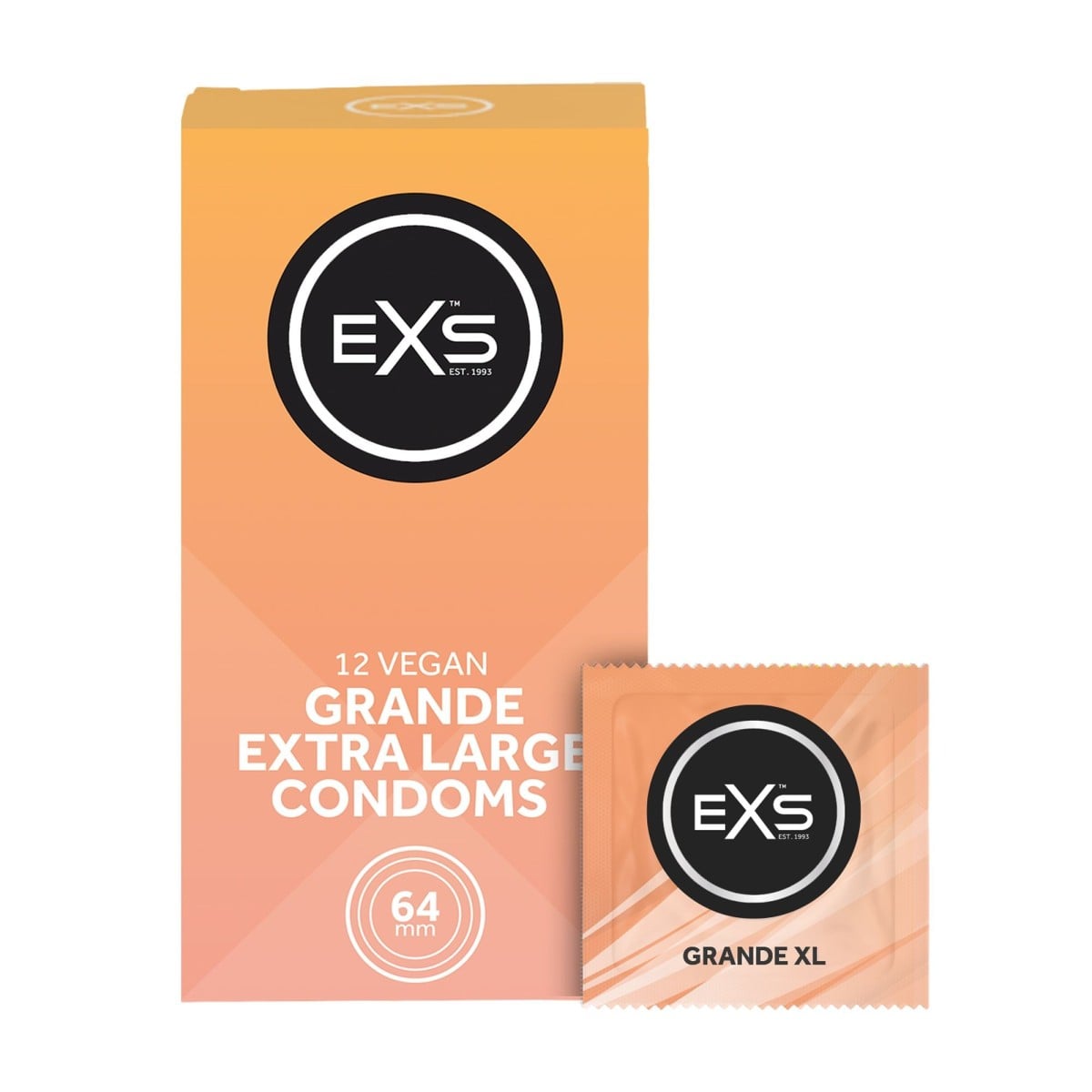 EXS Grande XL Condoms 12 Pack