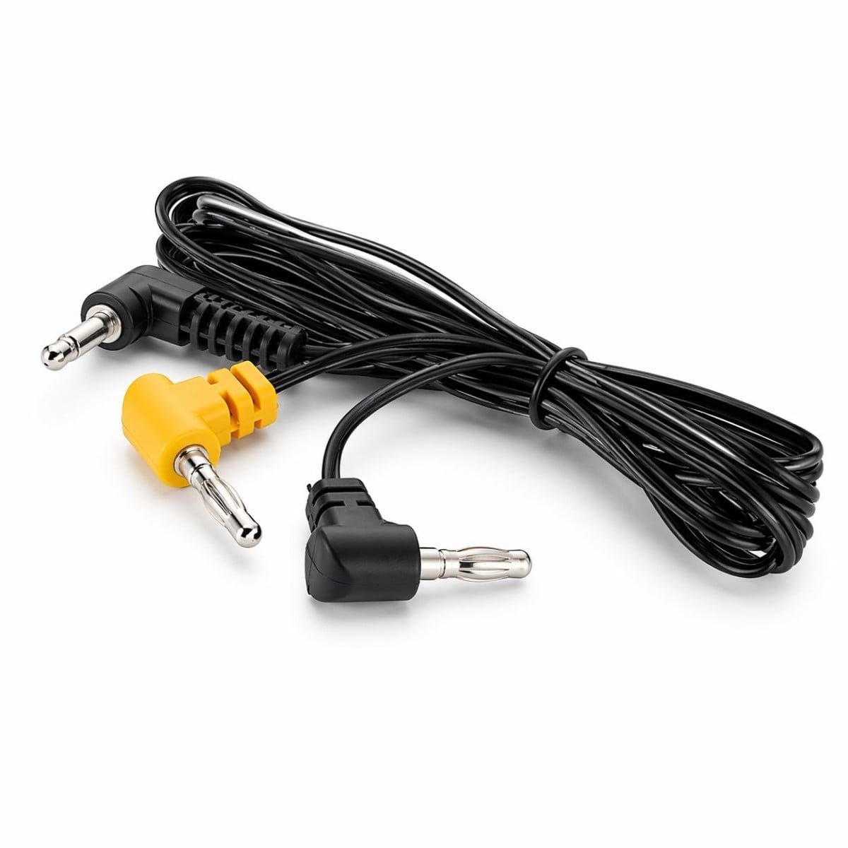 Napájecí kabel E-Stim Low Profile 3,5 mm jack male – 2x 4 mm male