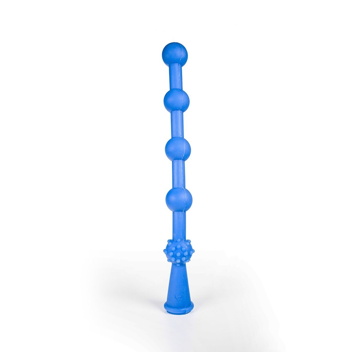 Anální kuličky Bulder Glidelas modré, silikonové anální kuličky 40 x 4,3 cm
