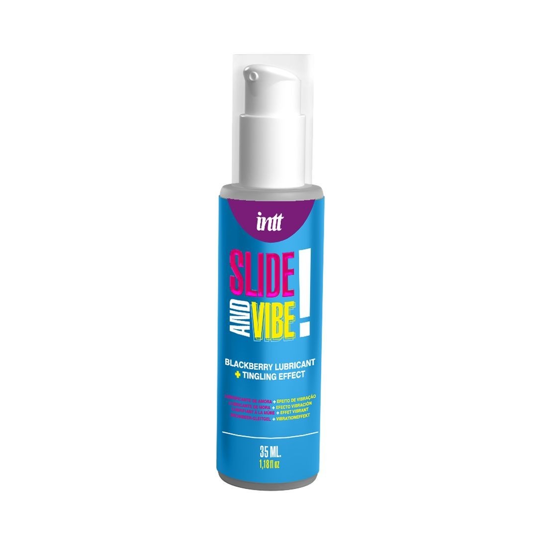 Lubrikační gel Intt Slide and Vibe Blackberry 35 ml