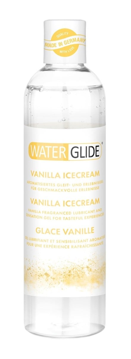 Waterglide Vanilla Icecream 300 ml, aromatizovaný lubrikant na vodní bázi