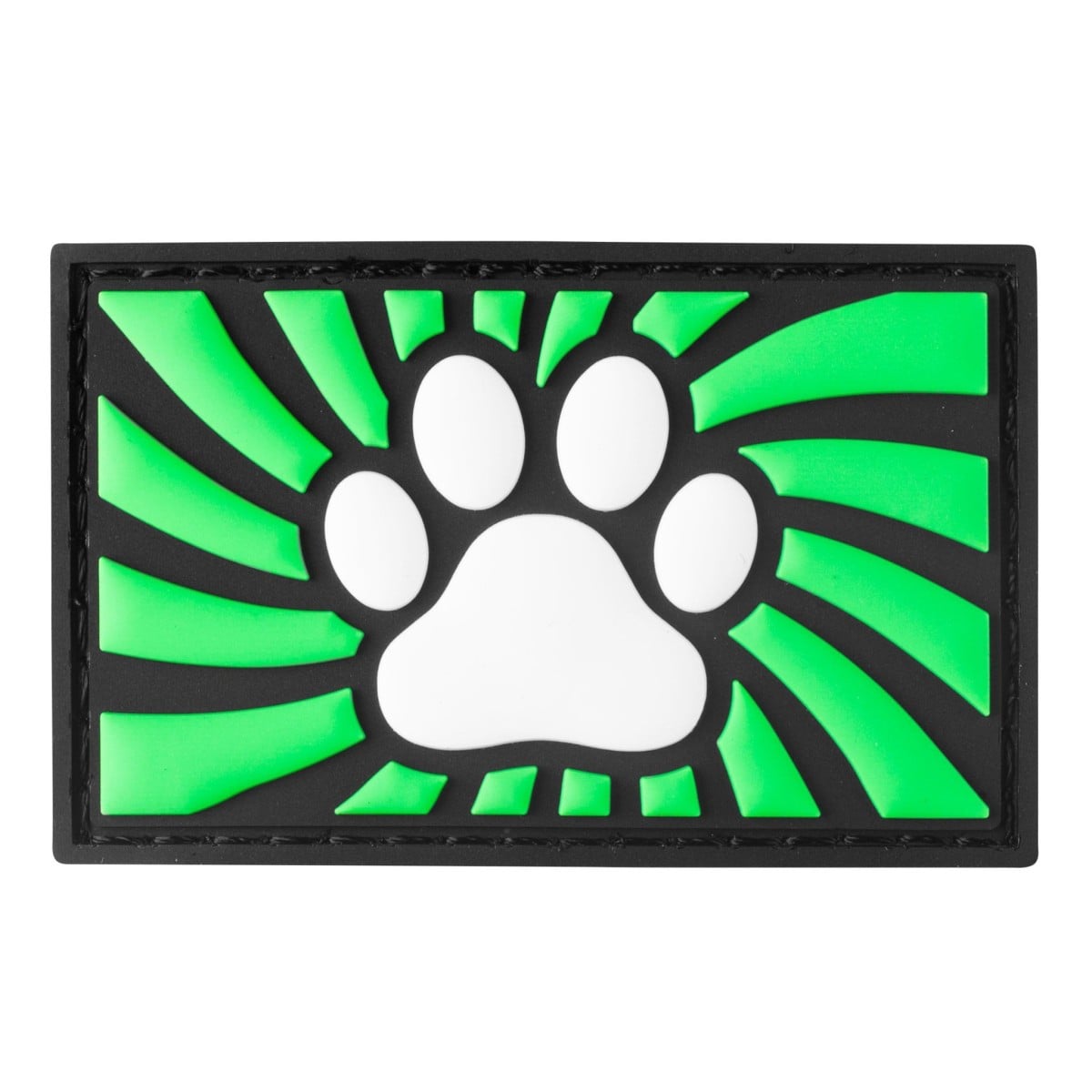 Nášivka Darklands Green Paw