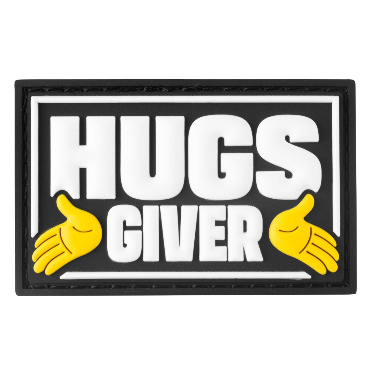 Darklands Hugs Giver Velcro Tag