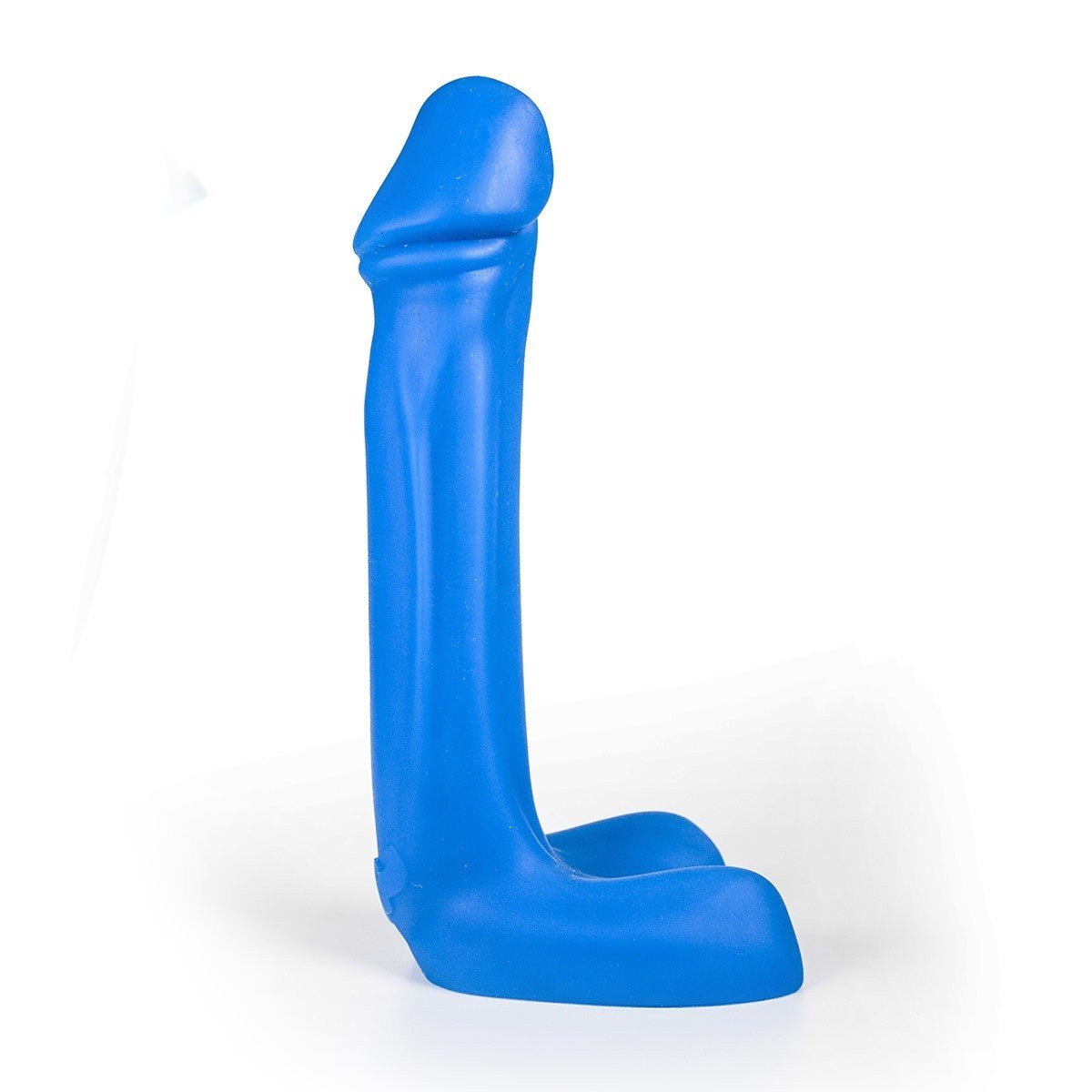 Bulder Skaft Blue, silikónové dildo 29 x 4,7–6,6 cm