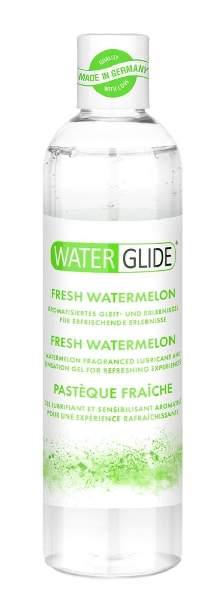 Waterglide Fresh Watermelon 300 ml, aromatizovaný lubrikant na vodní bázi