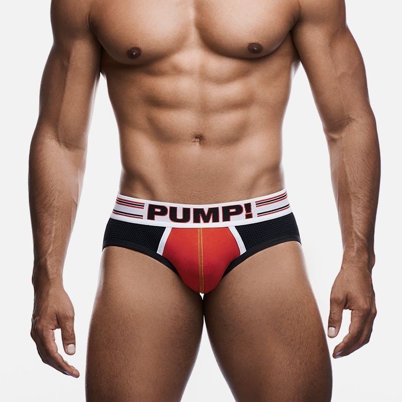 Jocksy PUMP! Circuit Full Front černo-červené
