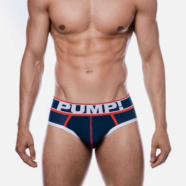 PUMP! Big League Brief Blue