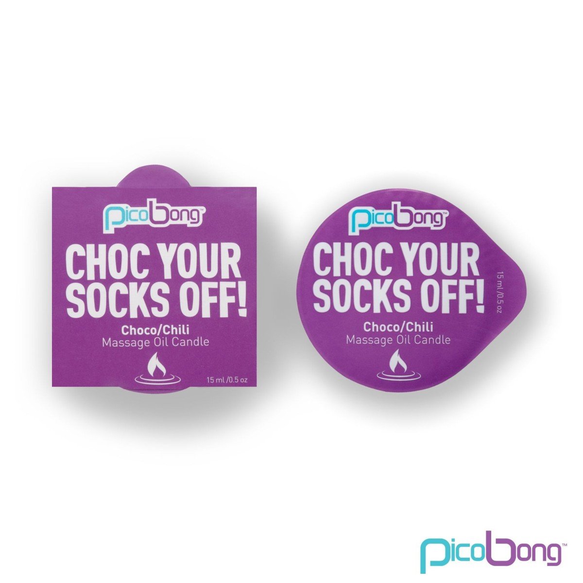 PicoBong Choc Your Socks Off!, nahrievaci masážny olej s vôňou čokolády a chilli