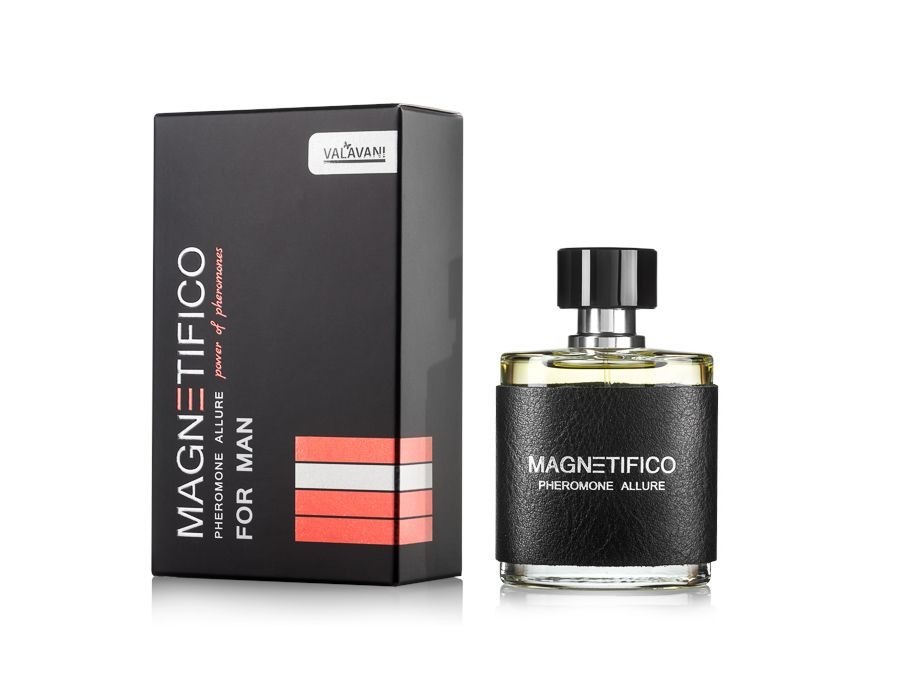 Valavani Magnetifico Pheromone Allure for Man 50 ml, dřevito-citrusovo-květinový pánský parfém pro zvýšení sexuální přitažlivosti