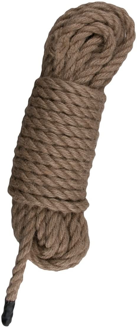 EasyToys Fetish Collection Hemp Rope 10 m, silný a odolný provaz na bondage