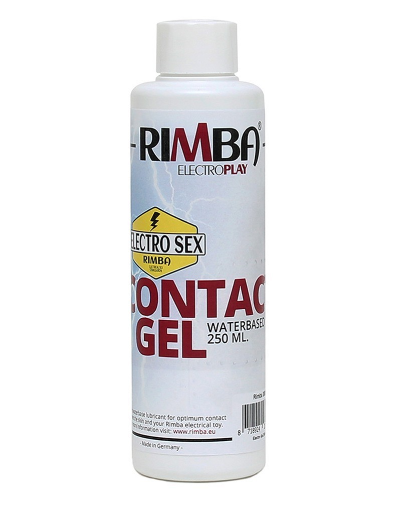 Rimba Electro Sex Contact Gel 250 ml, kontaktný gél na vodnej báze pre elektrosex