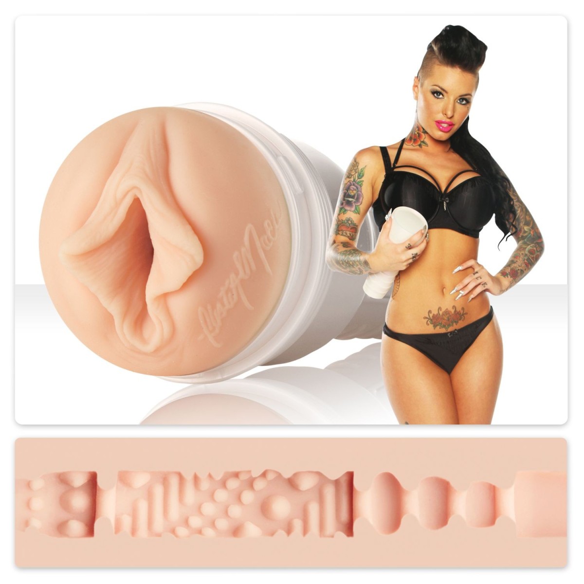 Fleshlight Girls: Christy Mack Attack, realistický masturbátor – umělá vagína