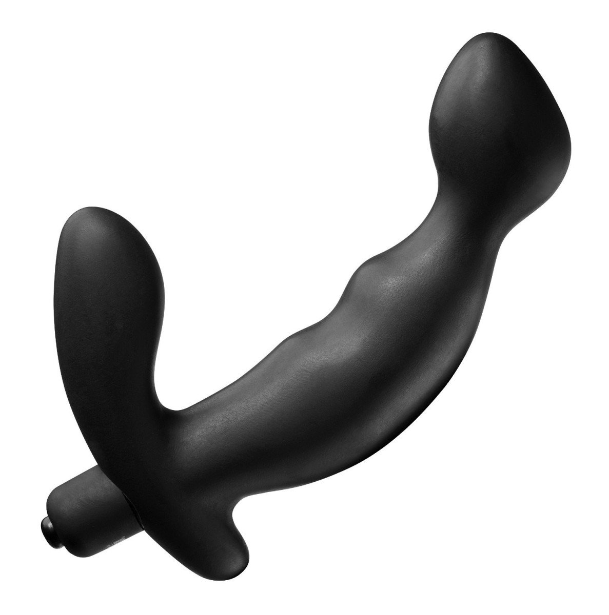 Tom of Finland Silicone P-Spot Vibe, silikonový stimulátor prostaty 15 x 3,2 cm