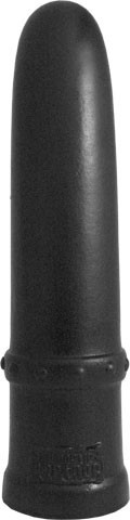 Domestic Partner Butt Seeker, čierne vinylové análne dildo 29 x 5–7,4 cm