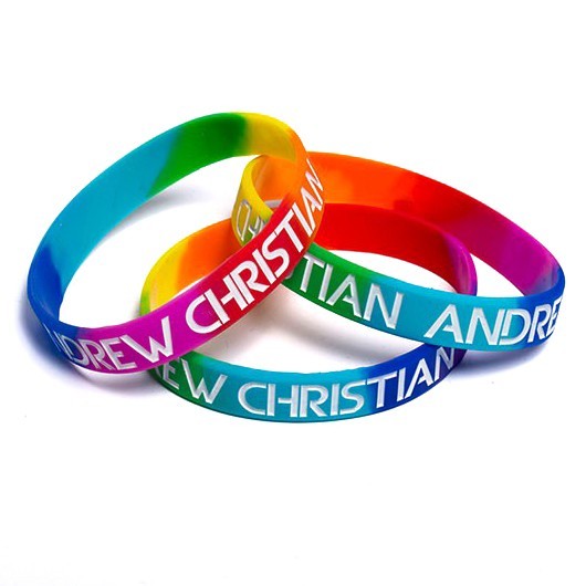 Andrew Christian Pride Rainbow Wristband