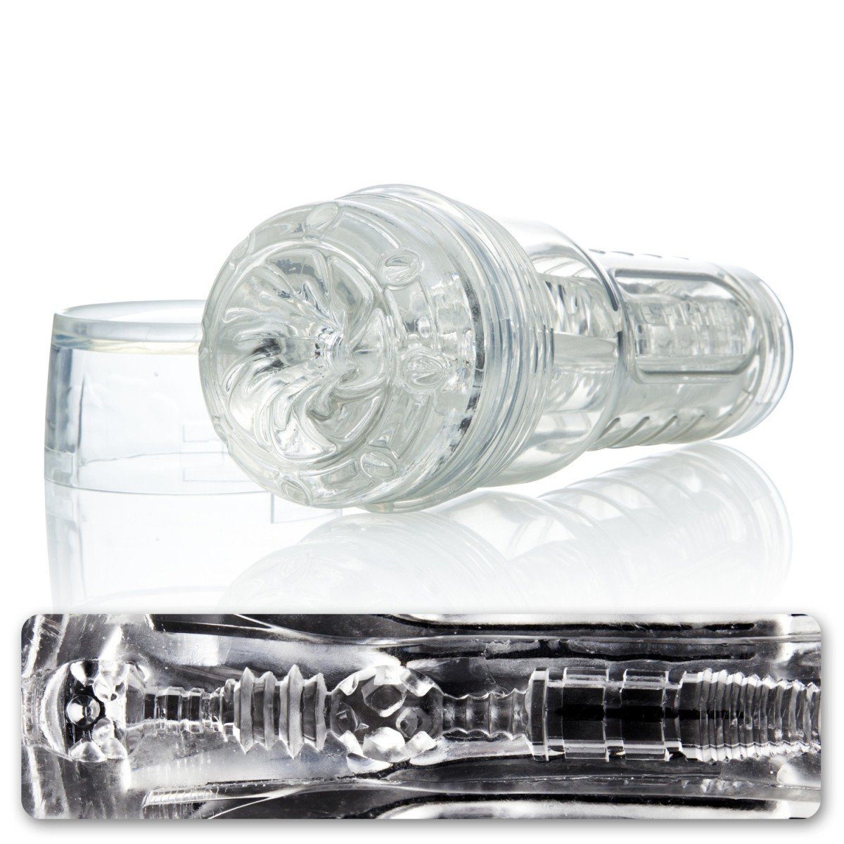 Fleshlight GO Torque Ice, diskrétny masturbátor z realistického materiálu