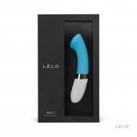 LELO Gigi 2 Silicone Vibe Turquoise Blue