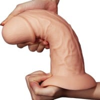 Realistické dildo Lovetoy Realistic Curved 9.5″