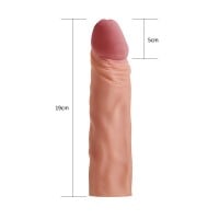 Lovetoy Add 2″ Pleasure X-Tender Penis Sleeve