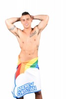 Andrew Christian Rainbow Pride Beach Towel