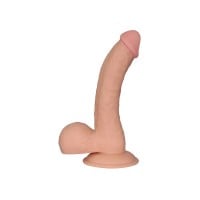 Realistické dildo s varlaty Lovetoy The Ultra Soft Dude 8.8″