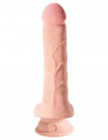 King Cock Plus 8″ Triple Density Fat Realistic Dildo with Balls