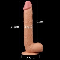 Lovetoy Legendary King-Sized Realistic Dildo 10″