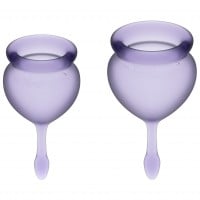 Satisfyer Feel Good Menstrual Cups Transparent