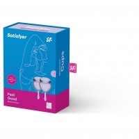 Menstruační kalíšek Satisfyer Feel Good Transparent