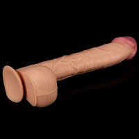 Realistické dildo so semenníkmi Lovetoy Legendary King-Sized 12″