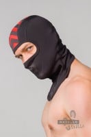 Maskulo AC071-10 Fetish Balaclava Red