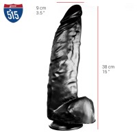 Dildo s varlaty Dildorama 515 15″ černé