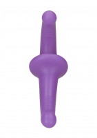 Silikonové strapless dildo Ouch! fialové