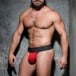 AD Fetish ADF105 Kango Fetish Jock-Up Red