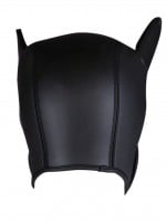 Psí maska Neoprene Puppy Hood maskáčovo-černá