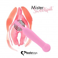 Stimulátor klitorisu FeelzToys Mister Sweetspot ružový