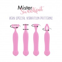Stimulátor klitorisu FeelzToys Mister Sweetspot ružový
