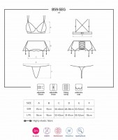 Obsessive 859-SEG-1 Sexy Lingerie Set