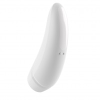 Stimulátor klitorisu Satisfyer Curvy 1+ White