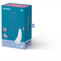 Stimulátor klitorisu Satisfyer Curvy 2+ White