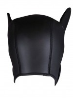 Psí maska Neoprene Puppy Hood černá