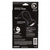 CalExotics Power Gem Vibrating Crystal Probe Black