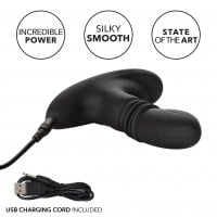 CalExotics Eclipse Thrusting Rotator Probe Vibrating Prostate Stimulator Black