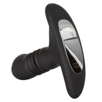 Vibračný stimulátor prostaty CalExotics Eclipse Thrusting Rotator Probe čierny